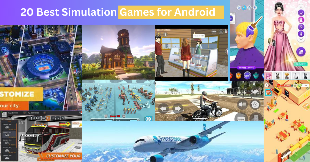 Top best simulation games for android feature image