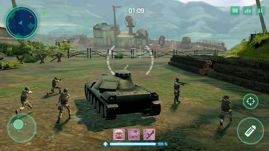War machines：tanks battle game