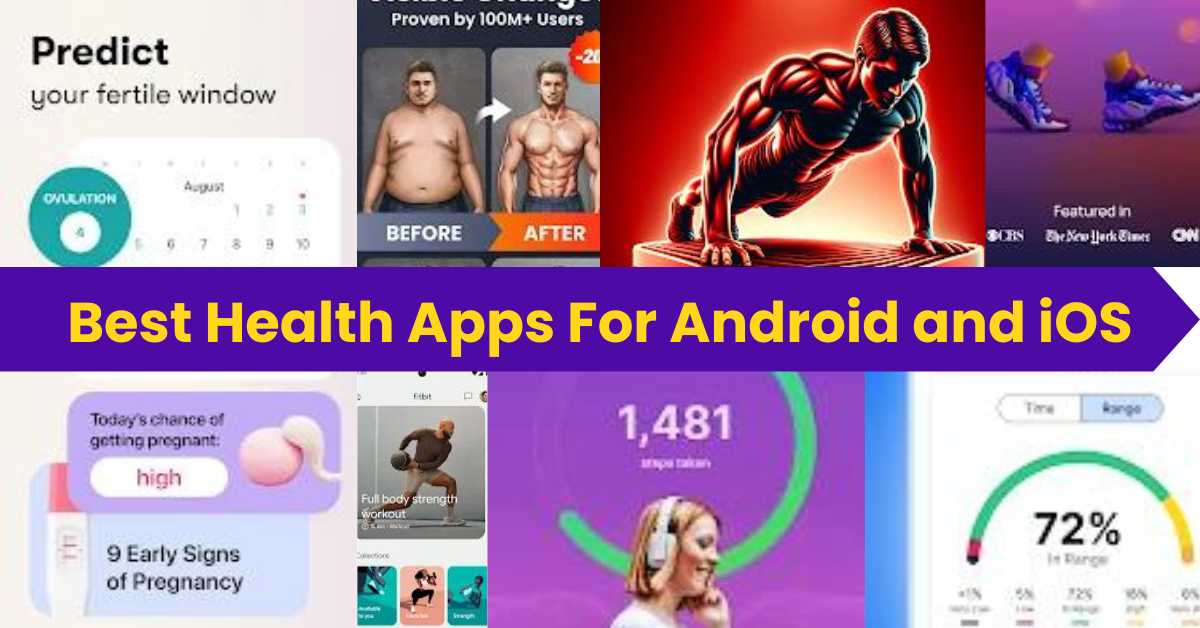 Best health apps for android and ios