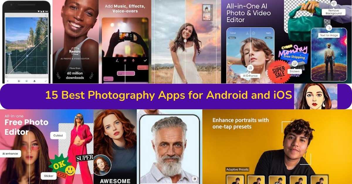 Best photography apps for android and ios