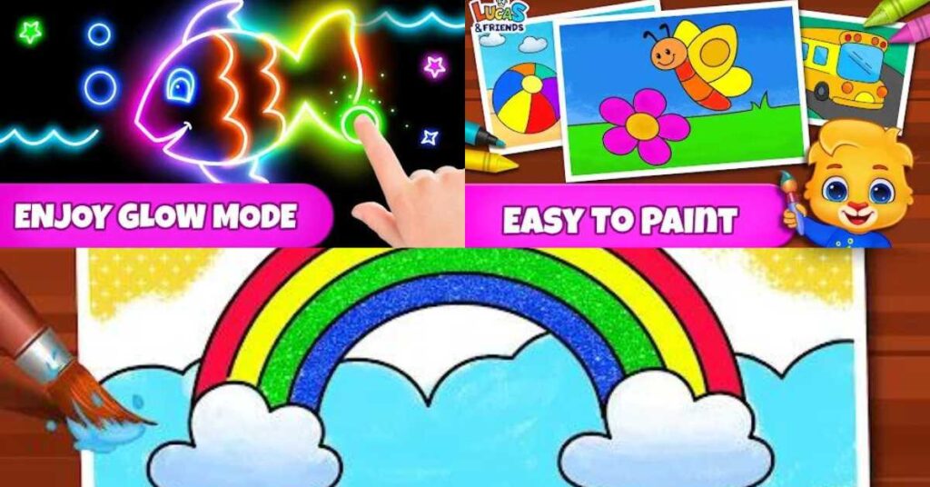 Colouring games - best educational apps for kids