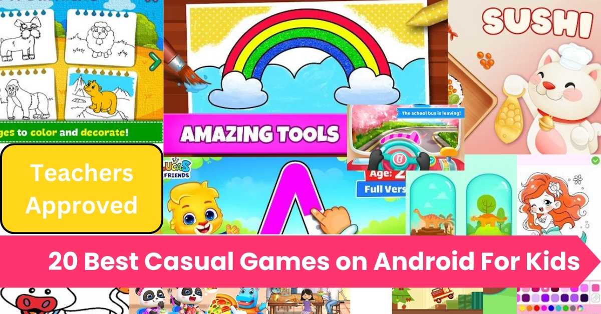 Best casual games on android for kids